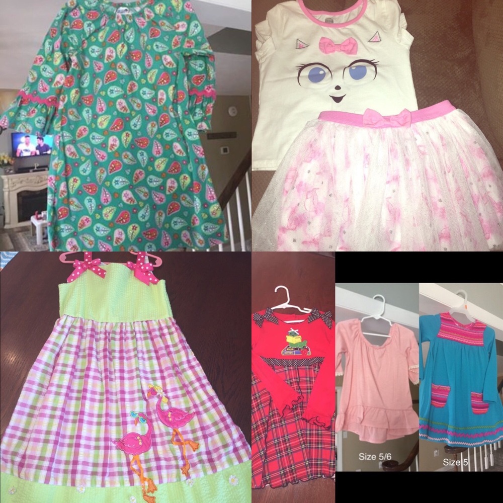 6 girl items. Size 5/6. Smoke free home